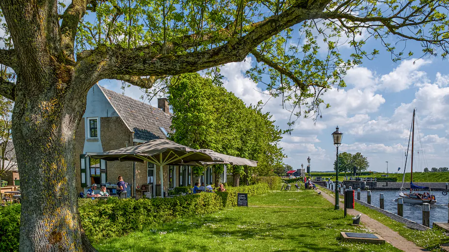 Exteriér restaurace Beneden Sas